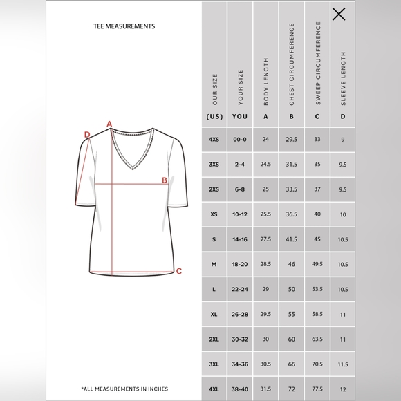 Universal Standard Maia Stovepipe Sleeve V Neck Tee - Rhubarb XS - Picture 3 of 3